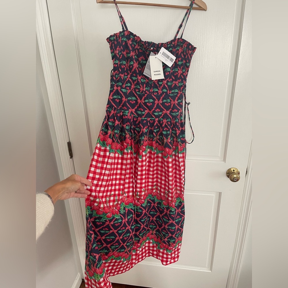 Damson madder dress size 8 nwt 

Pockets, lined, organic cotton
